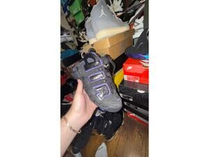 Nike uptempo crushed purple sz 6.5